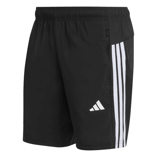 adidas Men's Workout Essentials Base 7-Inch 3 Stripes Woven Shorts - Black