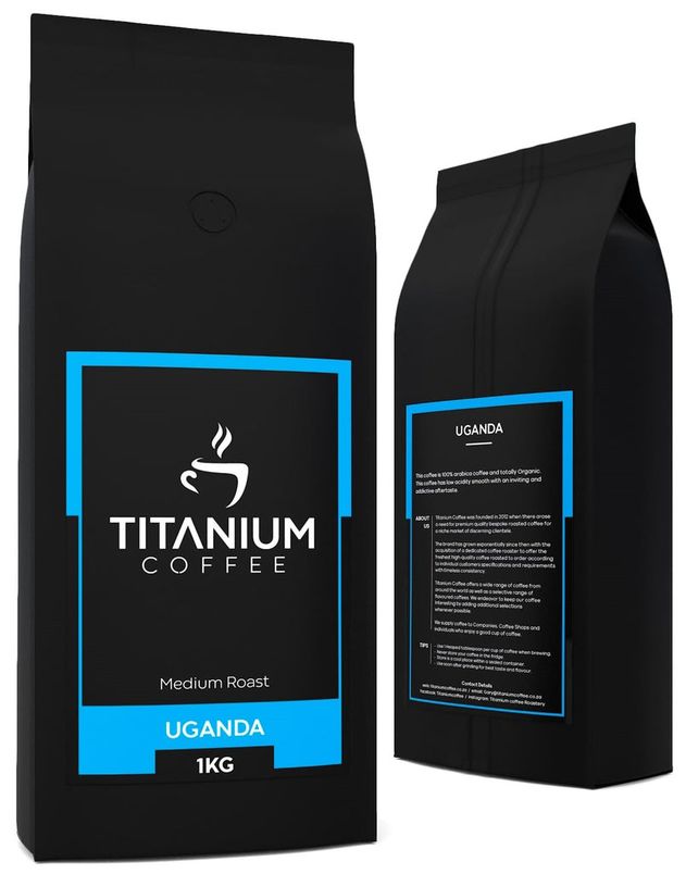Titanium Coffee Uganda Organic Ground 1kg Shop Today. Get it Tomorrow