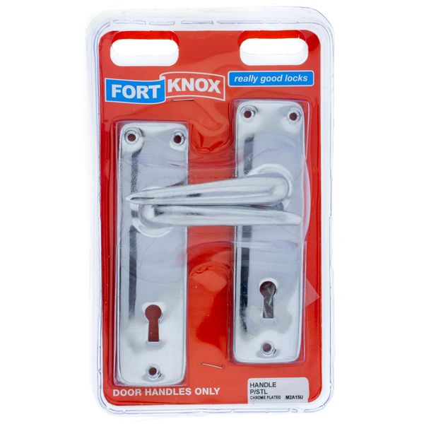 FORT KNOX Door Handle Only Chrome Plated Handle
