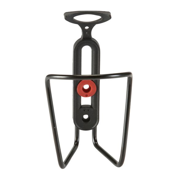 Btwin Essential Bike Metal Bottle Cage - Black