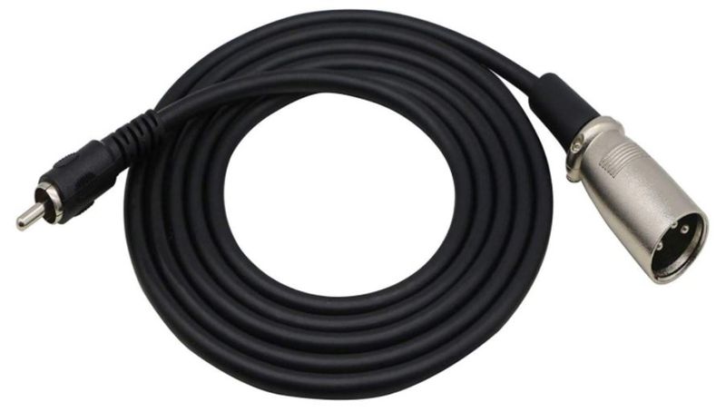 XLR Male to RCA Cable