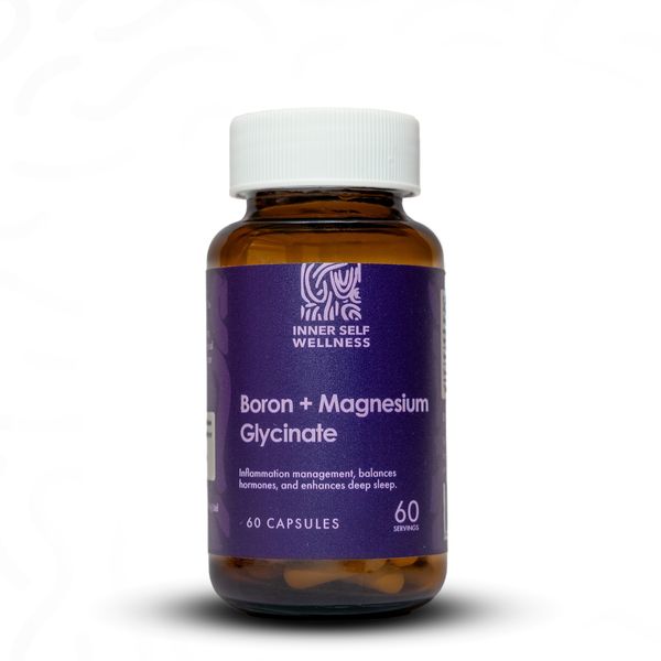 Inner Self - Boron &amp; Magnesium Glycinate Daily Duo Hormonal Balance