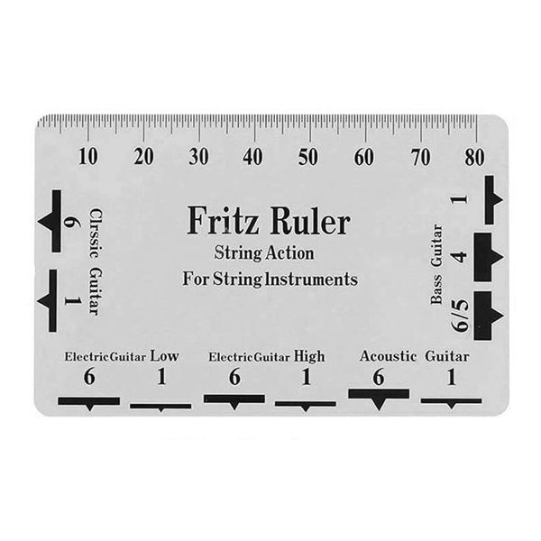 Fritz Ruler for Guitar Strings Adjustment