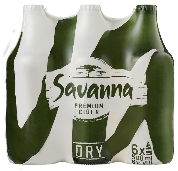Savanna - Dry Cider - 12 x 500ml