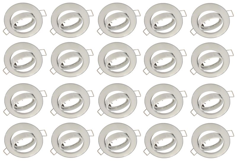 Hello Today White Swivel Down Light Fittings - 20 Pack
