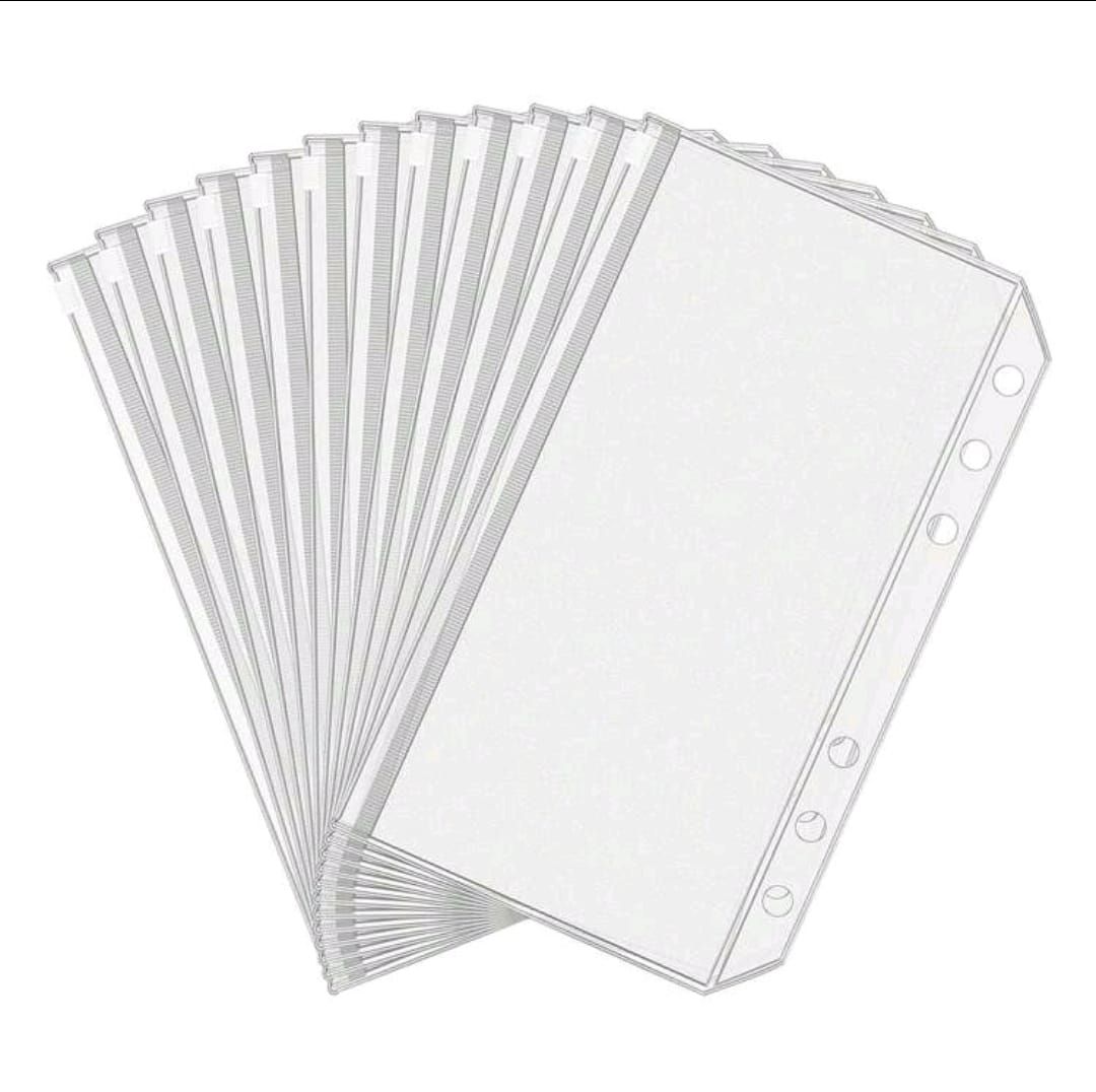 12 x A6 Transparent Ziplock Binder Envelopes | Shop Today. Get it ...