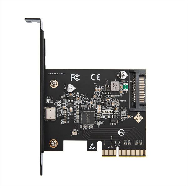 Usb-C 3.2 Gen 2x2 Pci-E Gen 3 X4 Type-C Expansion Card 20Gbps Asmedia