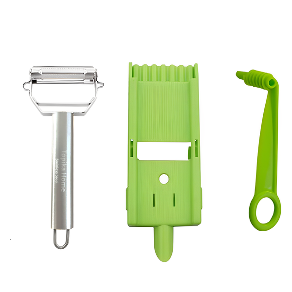 Topika - Vegetable Peeler set,Potato Peeler Plastic,Peelers for Kitchen