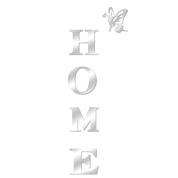 Wall Decor Letter Sign Acrylic Mirror Wall Decoration Living Room Bedroom