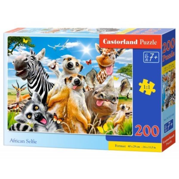 Castorland Puzzle African Selfie - 200 Piece