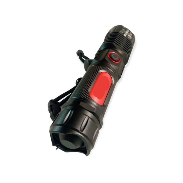 Aluminum Alloy Strong Light Retractable Flashlight FA-903-P50