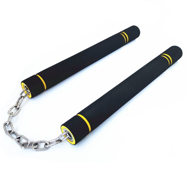 Nunchaku - Foam Wrapped Sticks Dual Section Stick Nunchuks