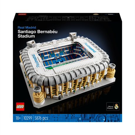 LEGO® ICONS Real Madrid – Santiago Bernabéu Stadium 10299 Building Toy Set  (5,876 Pieces), Shop Today. Get it Tomorrow!