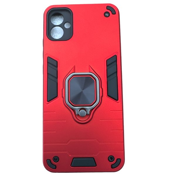 Dual-Layer Magnetic Kickstand Case - Red image