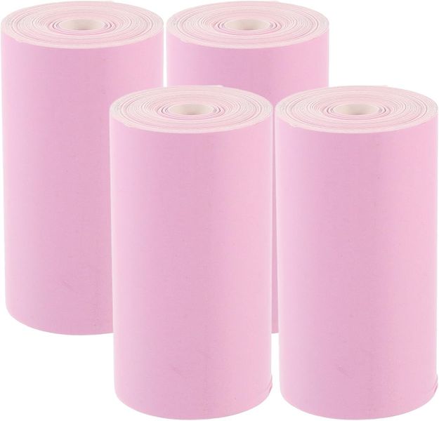 Thermal Rolls 4pcs 5.7 X 3 Inch Colored Receipt Paper for Cash