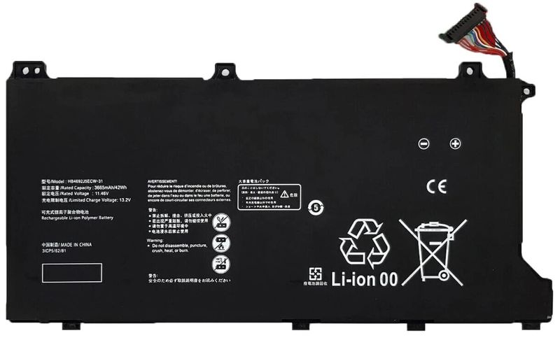 Replacement Battery Compatible for Huawei MateBook D15, HB4692J5ECW-31