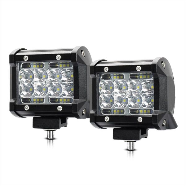 Led Light Bar Led Light Pods 4 Inch 60W 6000Lm Compatible with Universal