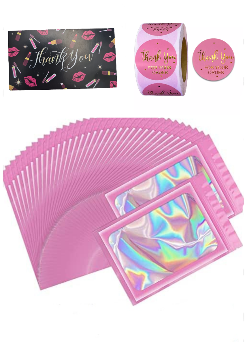 Holographic Gift Packaging Bags Florist Travel Party Business 700 pcs