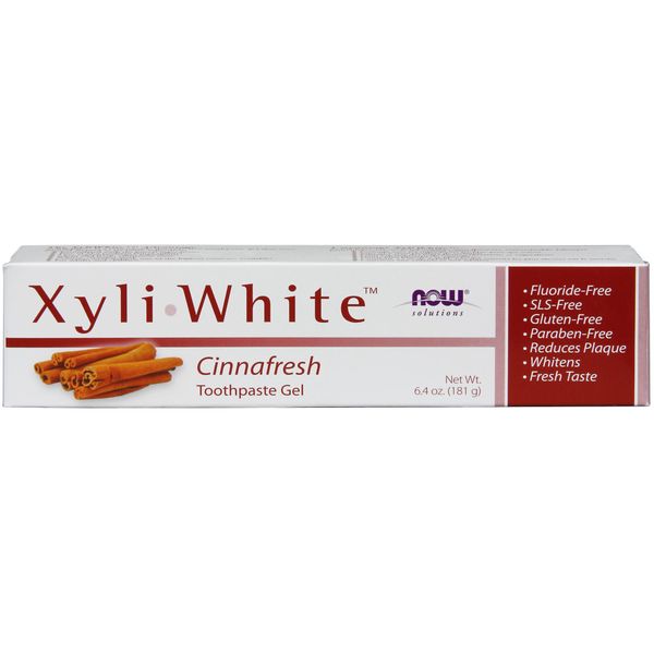 NOW Solutions Xyliwhite Cinnafresh Toothpaste Gel - 6.4 oz.