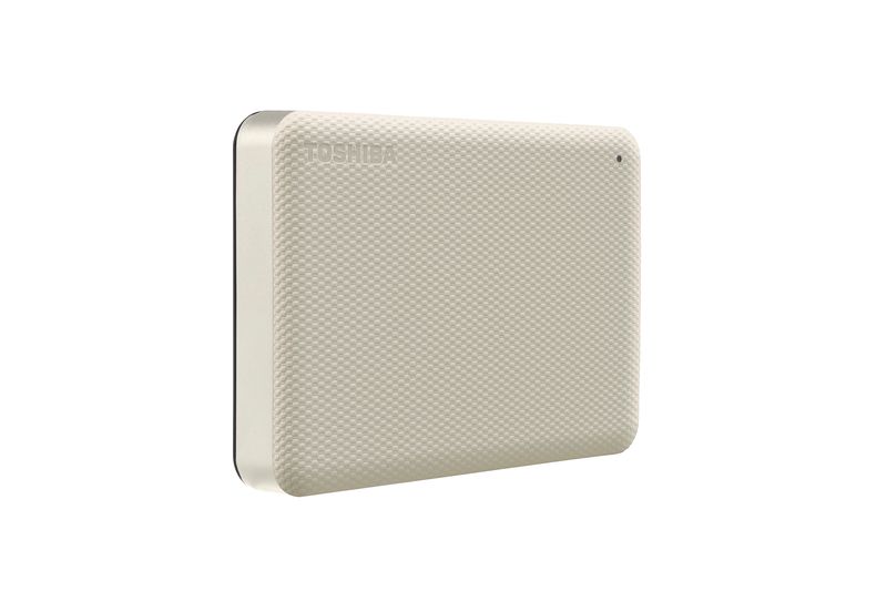 Toshiba Canvio Advance 4TB External Hard Drive - Beige