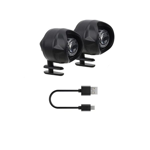 2 Pieces Rechargeable Lights for Shoes, Novelty Running Lights for Runners