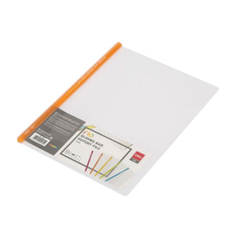 Deli - Orange Slide Binder, 200 Micron, 5 Pieces - 1 Pack | Shop Today ...