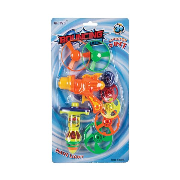 Bulk Pack x 3 Novelty Top And Spinner Set