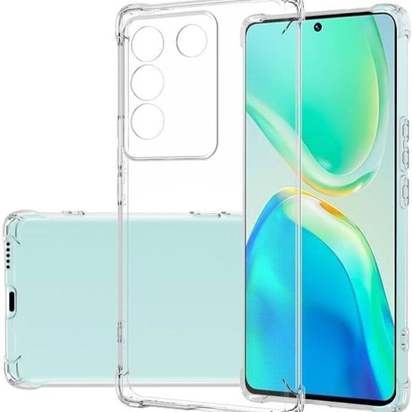 Shockproof Transparent Cover Compatible With Vivo Y100 5G/Y200 5G