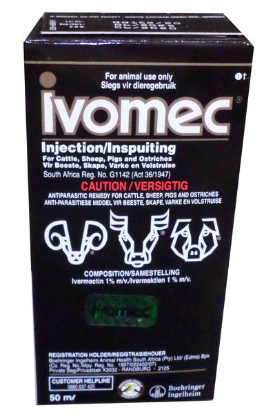 Ivomec Injection 1% 50ml