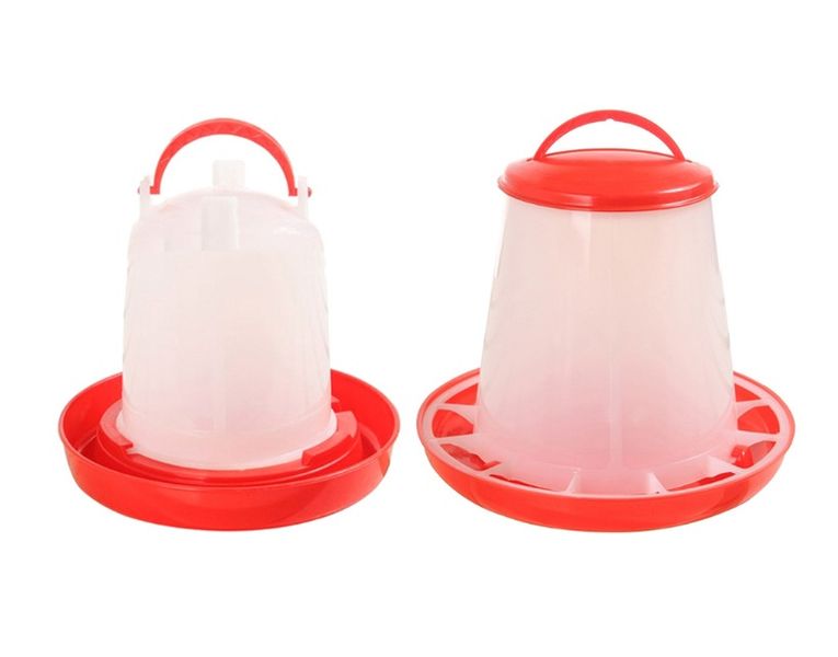 Chicken 1.5 litre Drinker and 1.5 kg Feeder Combo