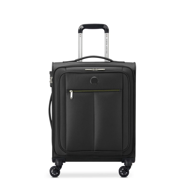 Delsey PIN UP 6 55cm Cabin Trolley Soft Shell TSA Lock Spinner Wheels