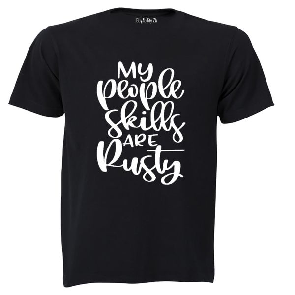 Mens - T-Shirt - Black image