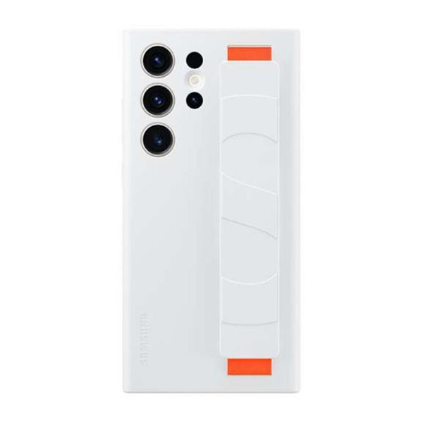 Samsung Galaxy S23 Ultra Silicone Grip Case White