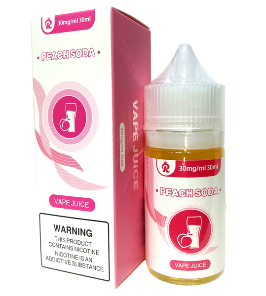 Richer Man Vape Juice Peach Soda Flavor
