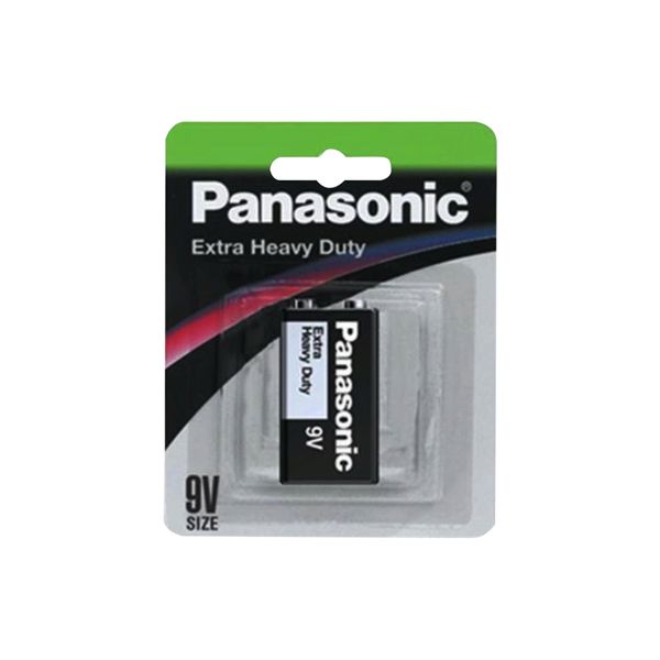 Panasonic - 6F22NP/1B 9VOLT 1 Pack Extra Heavy Duty Carbon Zinc