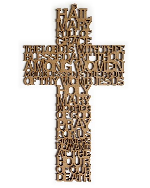 Prayer Cross - Hail Mary
