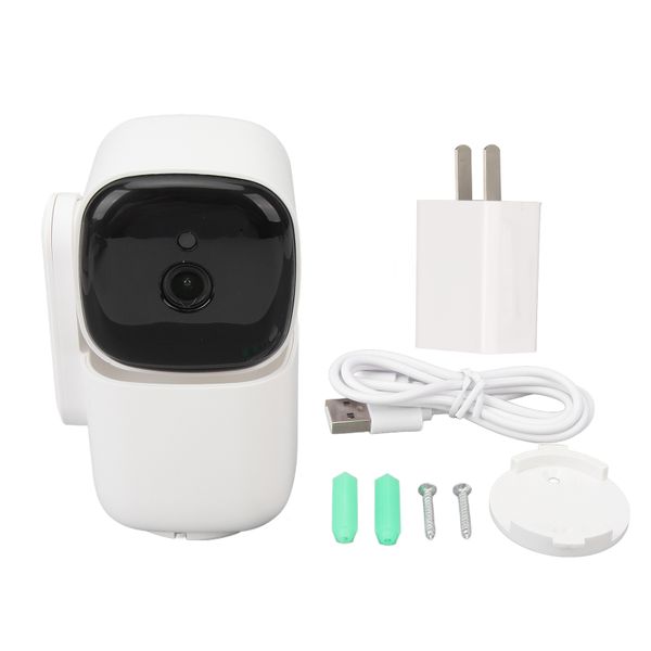 1080P Wireless Security Camera Night Vision US Plug 100-240V