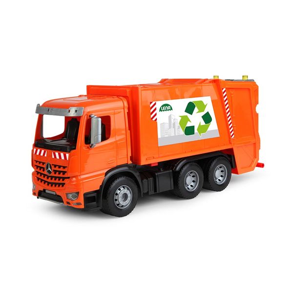 LENA Toy Garbage Truck: BOXED Arocs Replica WORXX 52cm