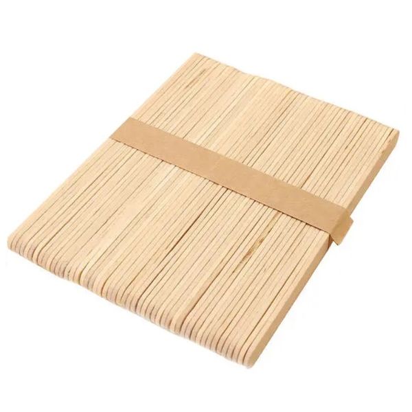 Art &amp; Craft Plain Wooden Lolly Sticks 250 Piece Pack
