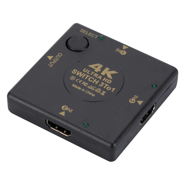 HDMI Switch 3 into 1 out 4Kx2K ULTRA HD Video Switch