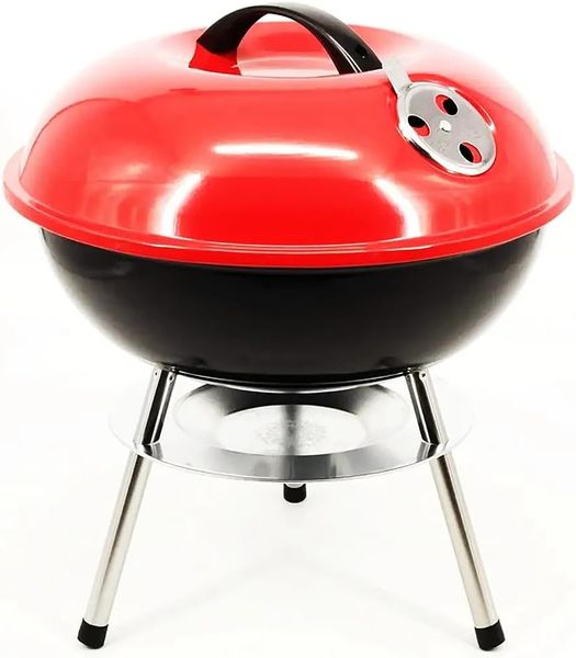 Charcoal Grill with Lid for Camping