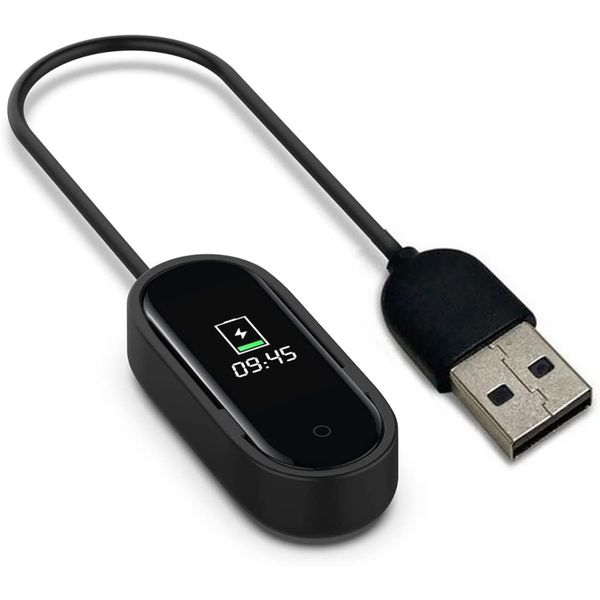 USB Charging Cable Charger Sport Tracker Compatible with Xiaomi Mi Band 4