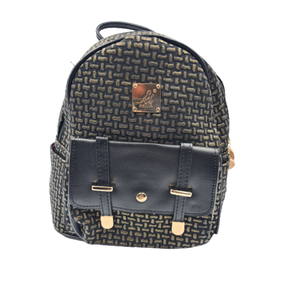 Backpack - Black &amp; Gold