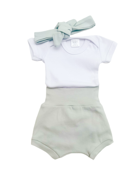 Harper Lily Baby 3-Piece Set with Headband