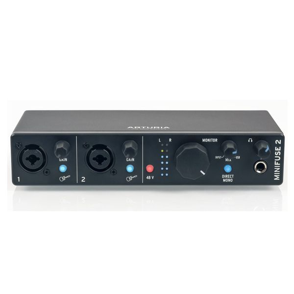 Arturia MiniFuse 2 USB-C Audio Interface (Black)