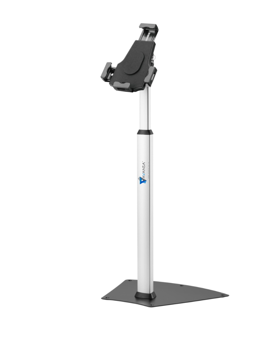 Avansa VistaMount 3300 Floor Mounted Secure Locking Tablet Stand