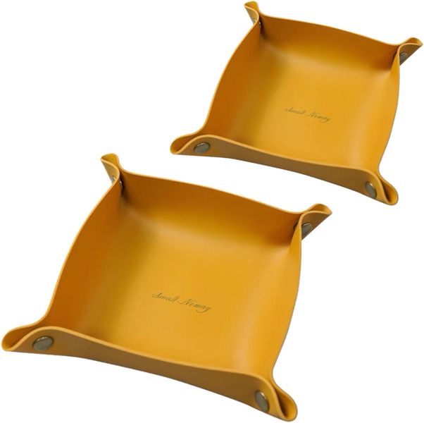 Luxury PU Jewelry Tray Set of 2