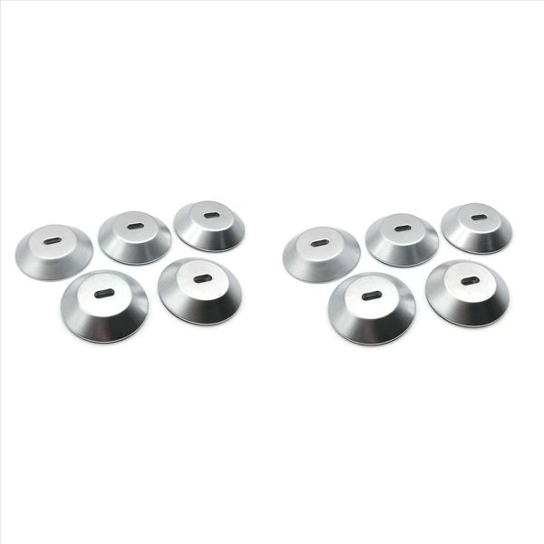 Anchor Plate Adhesive Security Plate With Slot For Cables To Lock