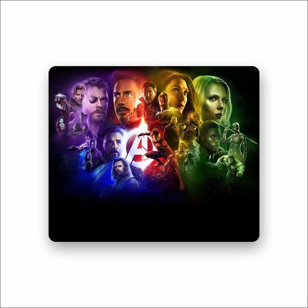 Colourful Avengers Mouse Pad