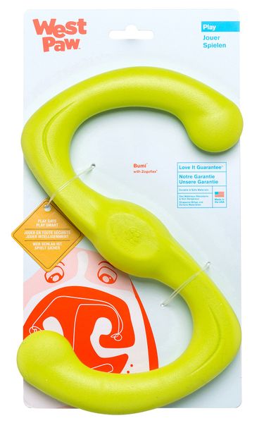 West Paw - Bumi Large Orange Dog Chew Toy